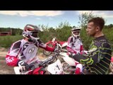 Spectacular Display as Honda World Motorcross Team Jump a CR V