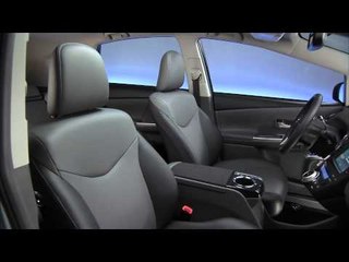 2012 Toyota Prius v Interior B-roll