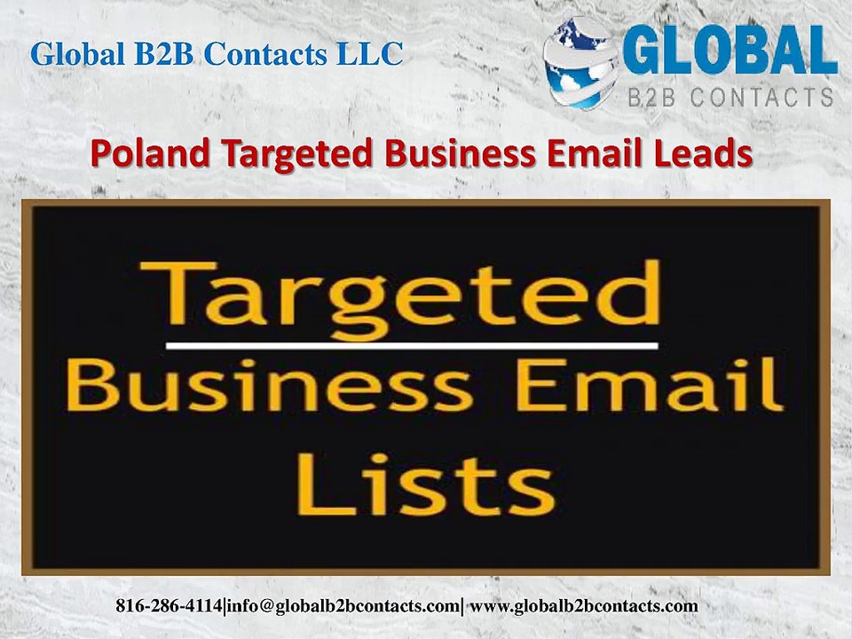 Poland Targeted Business Email Leads