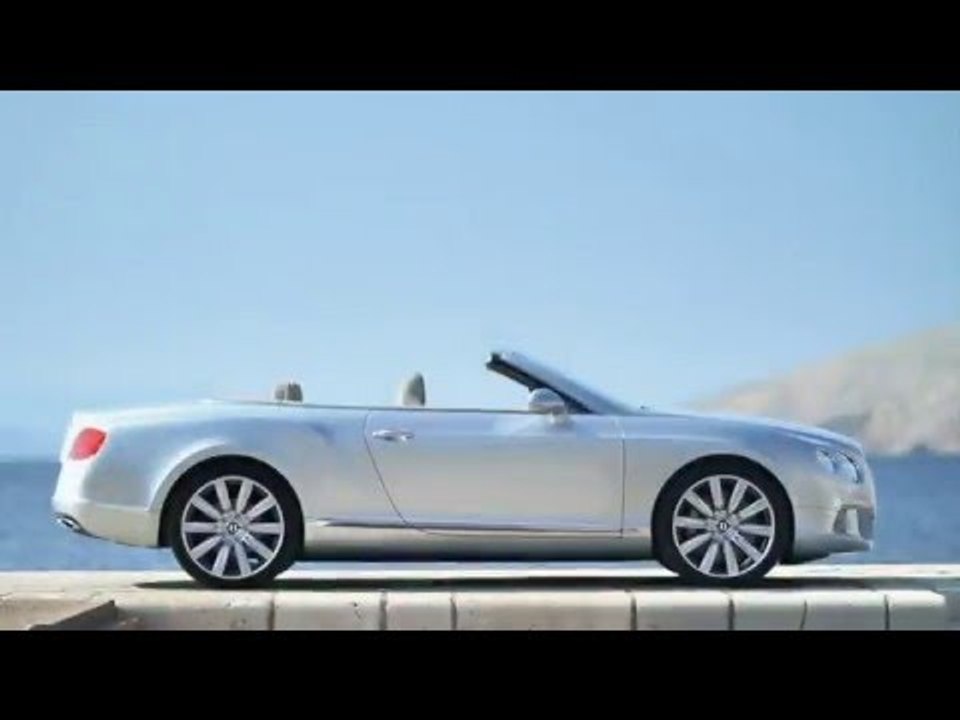 New Bentley Continental GTC driving footage
