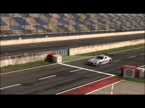 Mercedes Benz SLS AMG GT3 Test run Eurospeedway Lausitz
