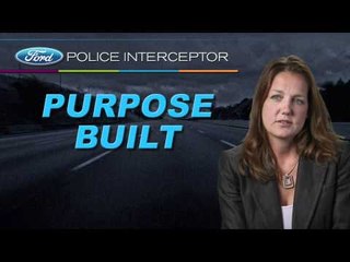 Ford Police Interceptor Purpose Built