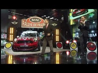 Welcoming John Todd at the MINI press conference