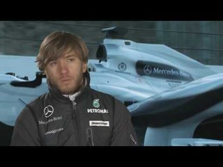 Nick Heidfeld MERCEDES GP PETRONAS F1 Season 2010 - Interview