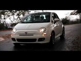 2012 Fiat 500 running footage