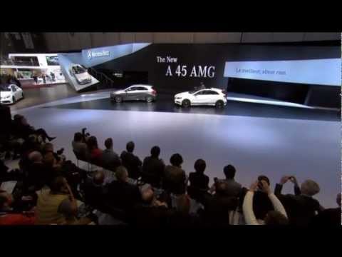 The new Mercedes-Benz A 45 AMG presentation Geneva Motor Show 2013