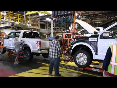 2015 Ford F-150 Kansas City Assembly Plant | AutoMotoTV