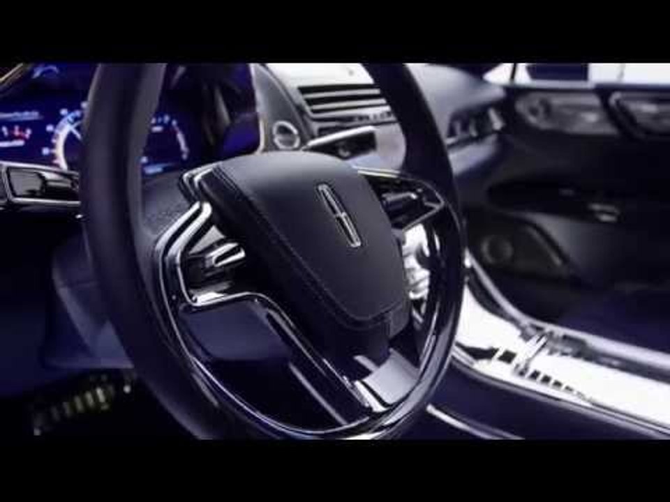Lincoln Continental Concept Interior Design | AutoMotoTV