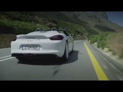 World Premiere of the Porsche Boxster Spyder | AutoMotoTV