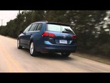 2015 VW Golf SportWagen TSI Driving Video | AutoMotoTV