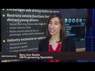 Interview Mary Ann Beebe, GM Engineering Specialist at 2015 New York Auto Show | AutoMotoTV