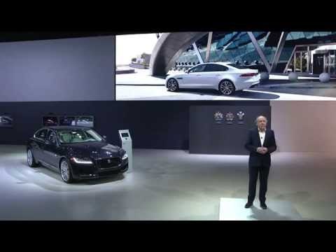 Jaguar XF World Premiere at the 2015 New York International Auto Show | AutoMotoTV
