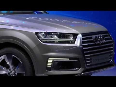 Audi Q7 e-tron quattro Premiere at Auto Shanghai 2015 | AutoMotoTV