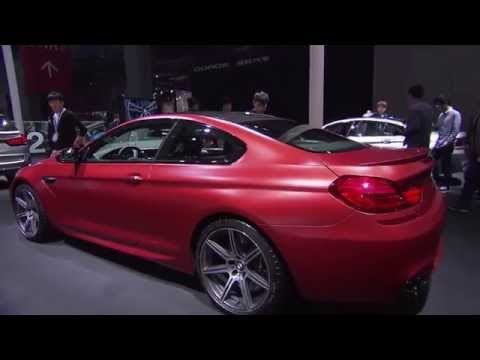 BMW M6 at the 2015 Shanghai Auto Show | AutoMotoTV