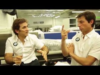 Alessandro Zanardi in the Workshop BMW Motorsport in Munich | AutoMotoTV