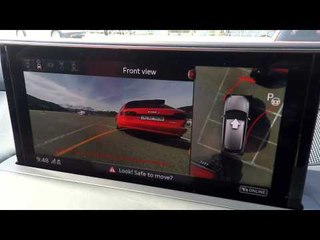 Audi Q7 - Driver assistance systems - Park assist | AutoMotoTV