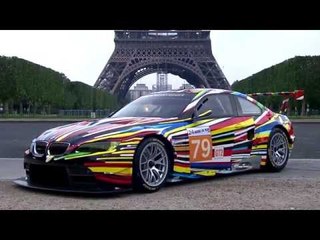 World premiere 17th BMW Art Car, Paris. June 1st 2010 | AutoMotoTV