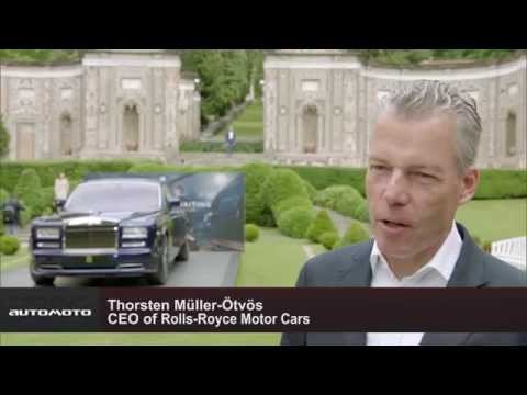 Concorso D'Eleganza Villa D'Este 2015 - Thorsten Müller-Ötvös CEO of Rolls-Royce | AutoMotoTV