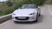 All-new Mazda MX-5 Sneak Peek 2015 - Driving Video in Silver Car to Car | AutoMotoTV