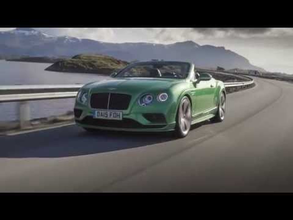 Bentley Continental GT Speed Convertible in Apple Green Preview | AutoMotoTV