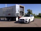 BMW Hydrogen Fuel Cell Electric Vehicle, filling up hydrogen storage tank | AutoMotoTV