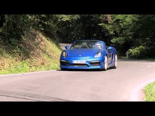 Porsche Boxster Spider Sapphire - Driving Video in Blue Trailer | AutoMotoTV