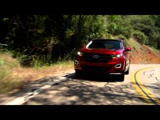2015 Ford Edge Sport Driving in the Country | AutoMotoTV
