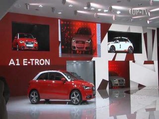 Audi A1 and e-tron Geneva Salon 2010