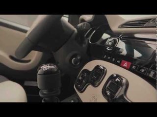 The interiors of the new Fiat Panda