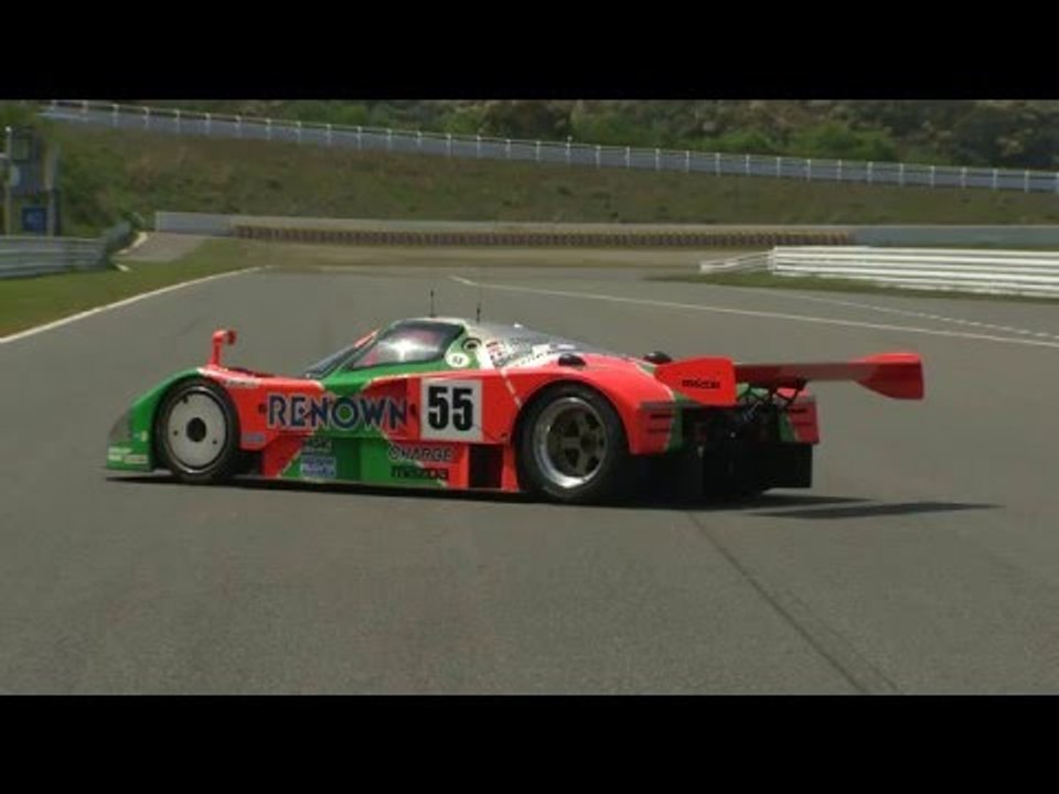 Mazda 787B 1991 Winning Car Returns to Le Mans After 20 Years