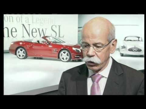 Mercedes Benz North American Autoshow Detroit 2012 Dr Dieter Zetsche 1
