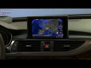 Audi A7 Sportback MMI Navigation System
