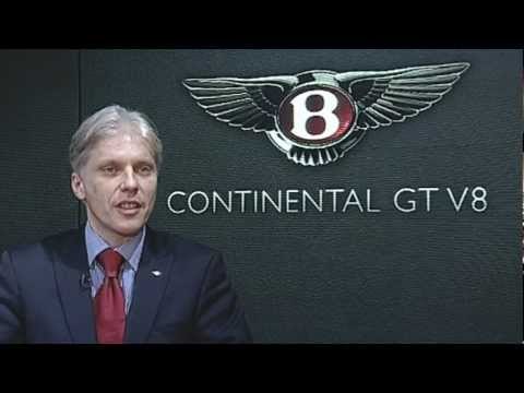 Marcus Abbott, Product Marketing Head of Platform Continental Series, Bentley Motors