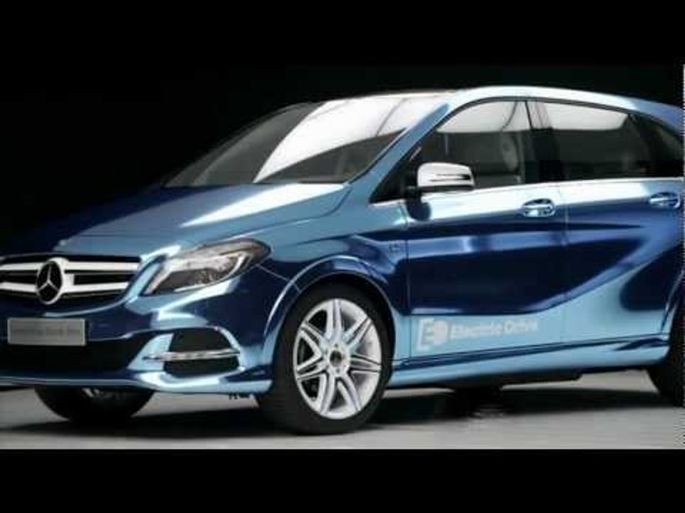 Mercedes Benz Concept B Class Electric Drive at Paris Motor Show 2012