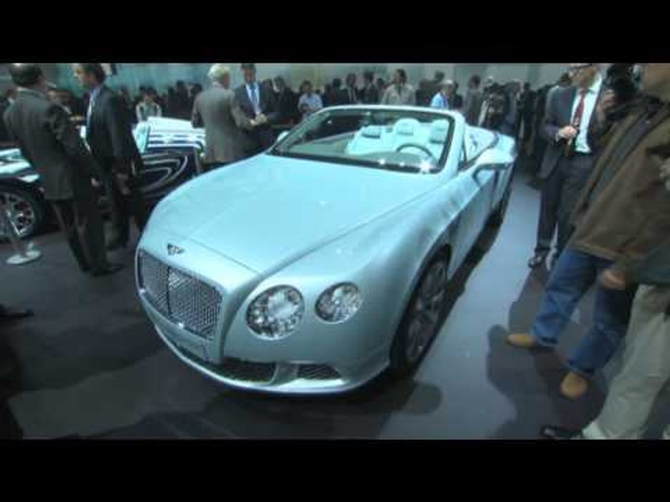 Bentley Continental GTC Unveiling at Volkswagen Group
