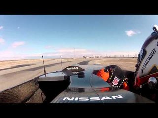 Nissan DeltaWing In Car Video