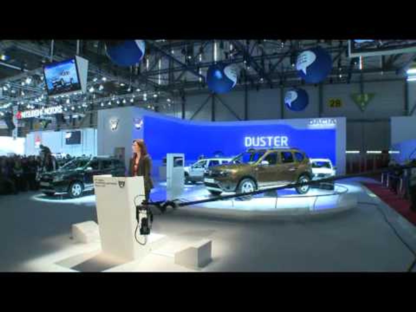 Dacia Duster in Geneva Motor Show 2011