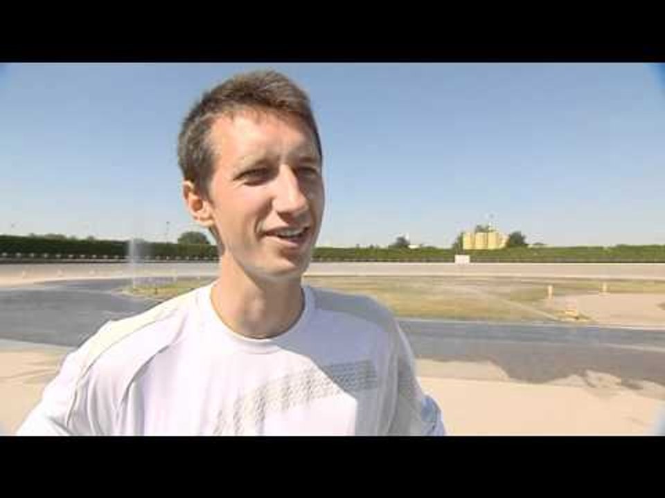 Mercedes Benz MercedesCup 2011 Tennis player are testing the new SLK Roadster  Sergiy Stakhovsky