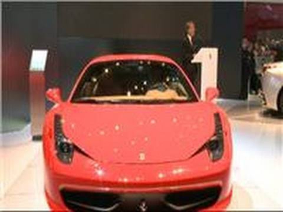 World Premiere Ferrari Hybrid 599 GTB Fiorano Concept Car Geneva Motor Show 2010