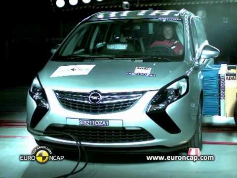 Opel Vauxhall Zafira Crash Tests 2011