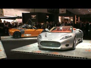 Spyker press conference at the Geneva Motor Show 2010