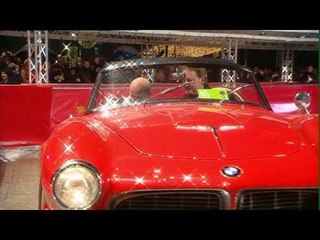 The 60th Berlinale VIPs arriving at the Red Carpet TUAN YUAN with different BMW models