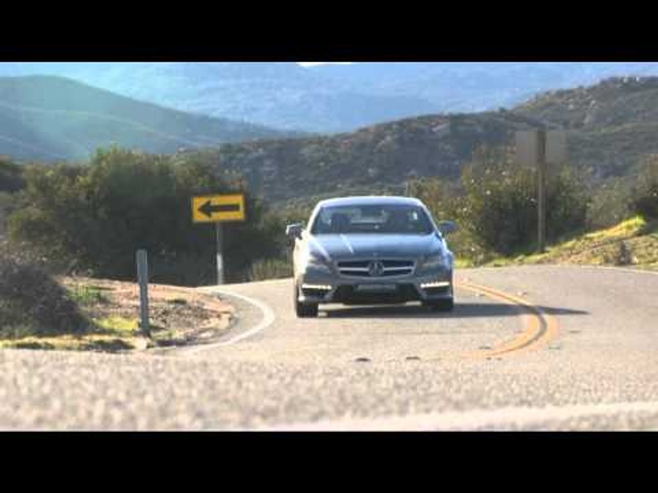 Mercedes Benz CLS AMG 63 driving event San Diego Palladium Silver