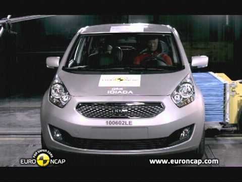 Kia Venga Crash Tests 2010