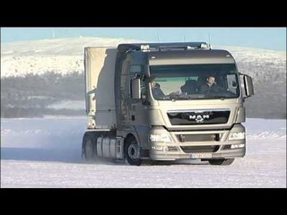 MAN SE 2011 TGX Wintertest Sweden