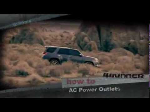 A guide to air conditioning power outlets in the 2010 2012 Toyota 4Runner