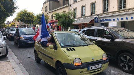 La France en demi-finale fêtée en ville