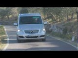 Mercedes Benz Viano Marco Polo footage driving scenes tuscany part 1