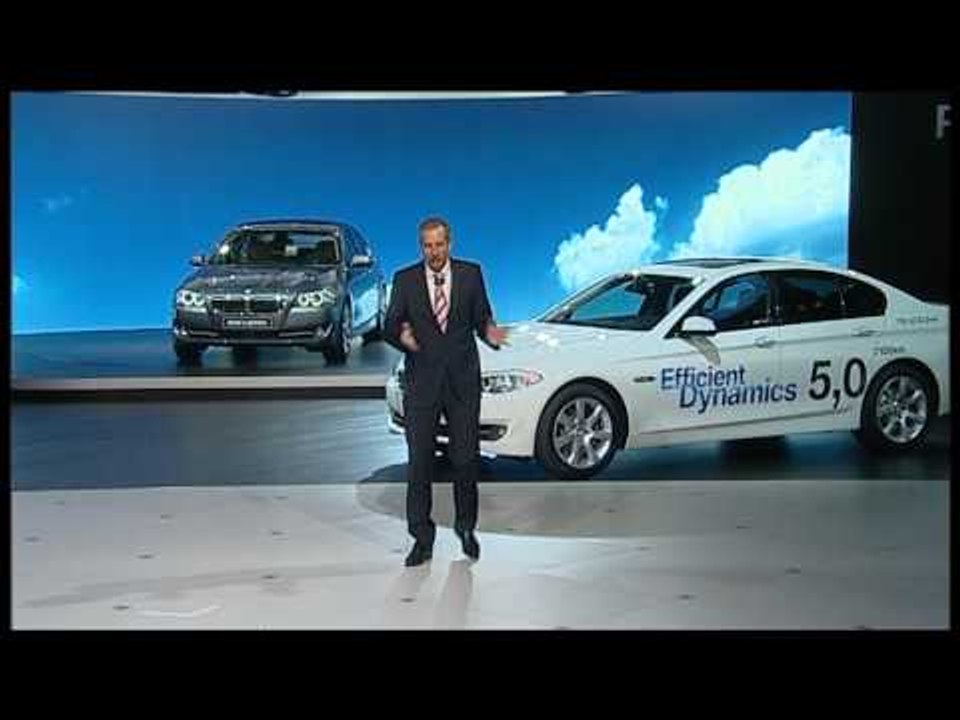 On the BMW 520d Sedan