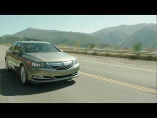 2014 Acura RLX Driving scenes